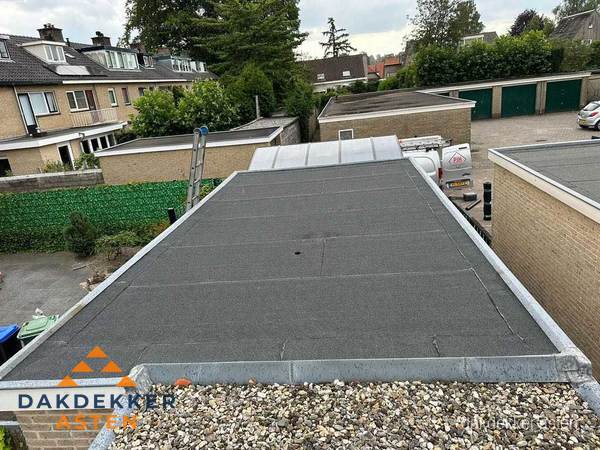 Dakinspectie plat dak na renovatie in Asten Dakinspectie plat dak na renovatie in Asten