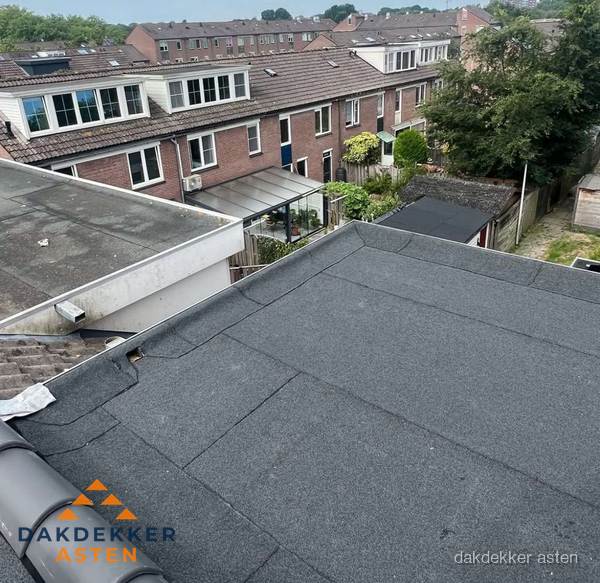 Dakinspectie plat dak aanbouw in Asten Dakinspectie plat dak aanbouw in Asten
